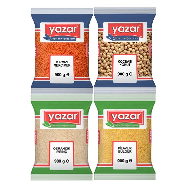 Yazar 900 Gr. 4'lü Ziyafet Paketi 4